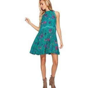 Free People High neck slip dress